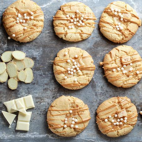 Cookies – ginger & white chocolate
