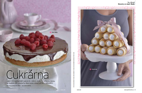 Misha cake in Apetit magazine