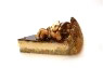 Coffee cheesecake with nuts