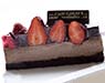 Chocolate cake with strawberries LIGHT