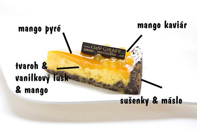 Cheesecake mangový