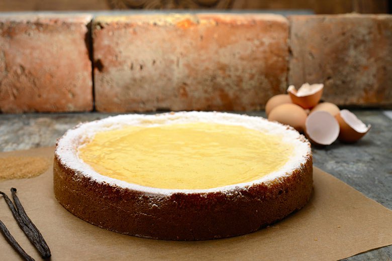 Lactose-free cheesecake