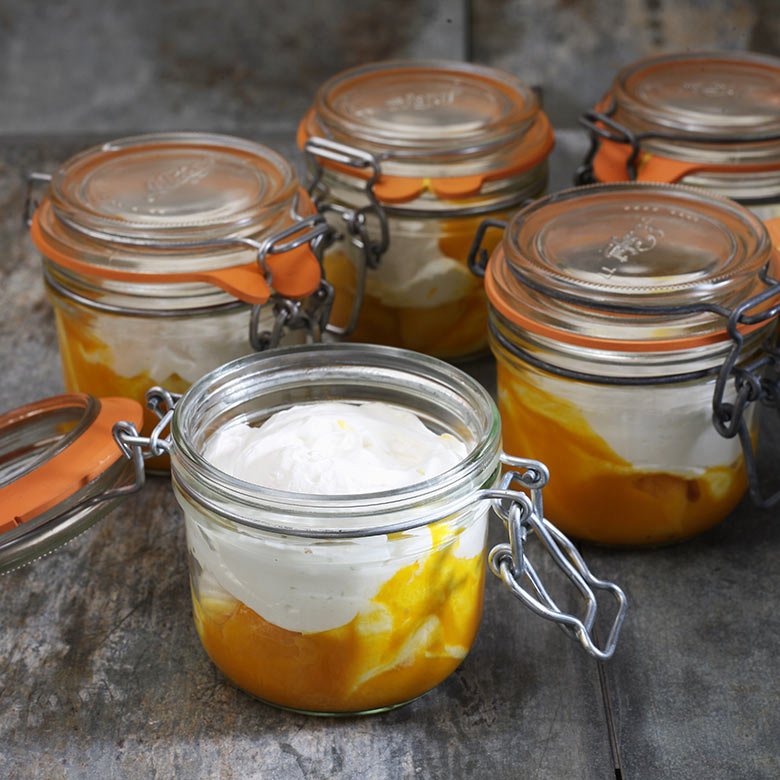Greek yoghurt & mango [glass jar]