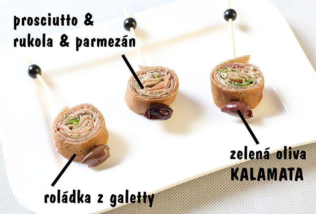 Galetta roll – prosciutto & parmesan