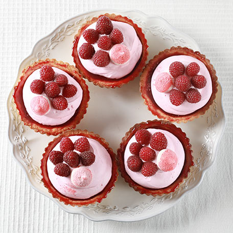 Tartlet – fresh raspberries