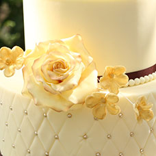 Vzorový svatební dort č. 5