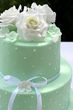 Vzorový svatební dort č. 9